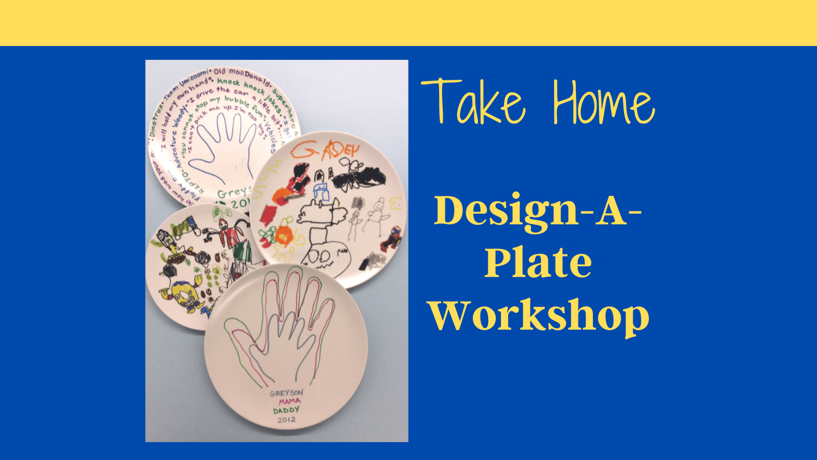 Take Home Design-A-Plate