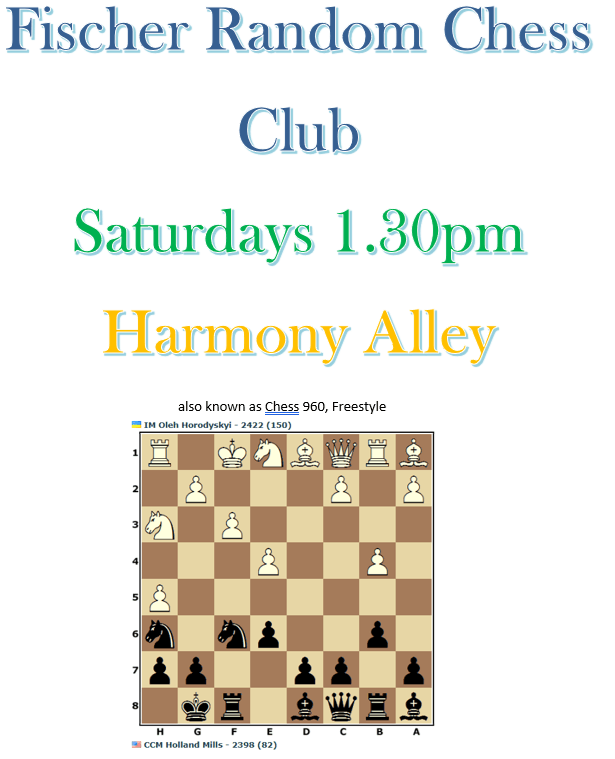 Brattleboro Fischer Random Chess Club