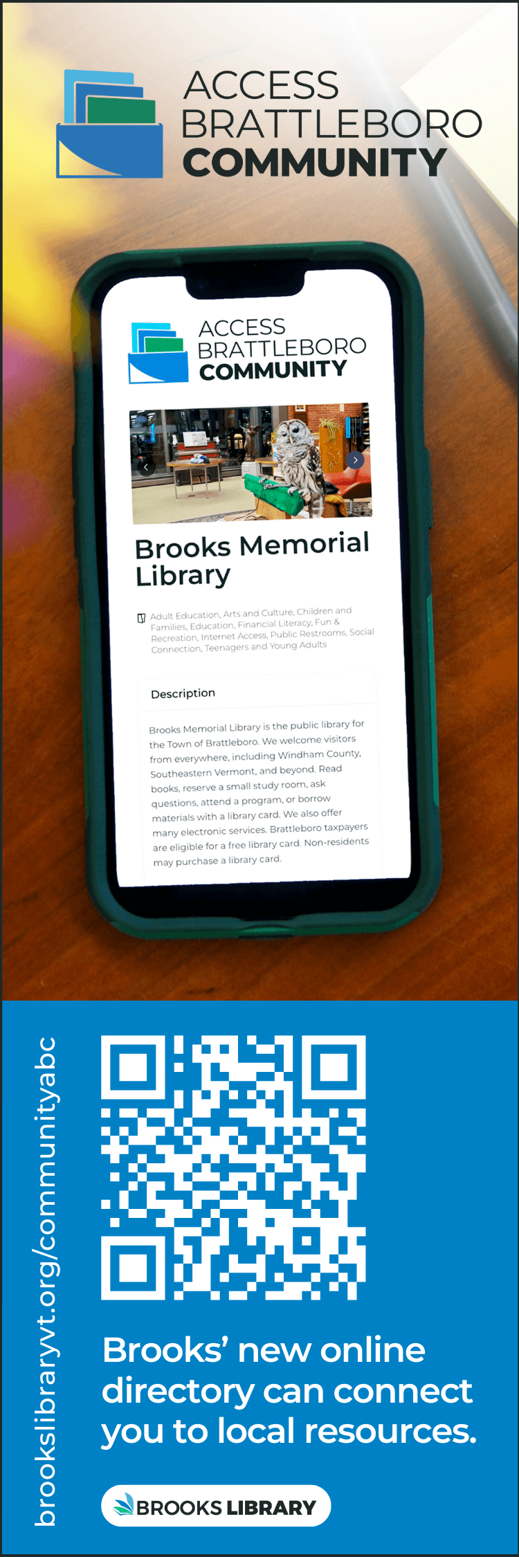 Access Brattleboro Community: Easy as ABC! – Brooks Memorial Library ...